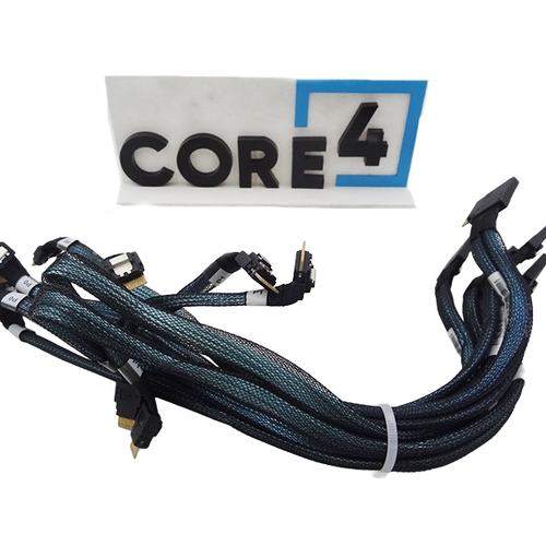 SUPERMICRO CBL-SAST-1236-100 Slimline x8 to 2x MiniSAS HD x4 62cm Cable