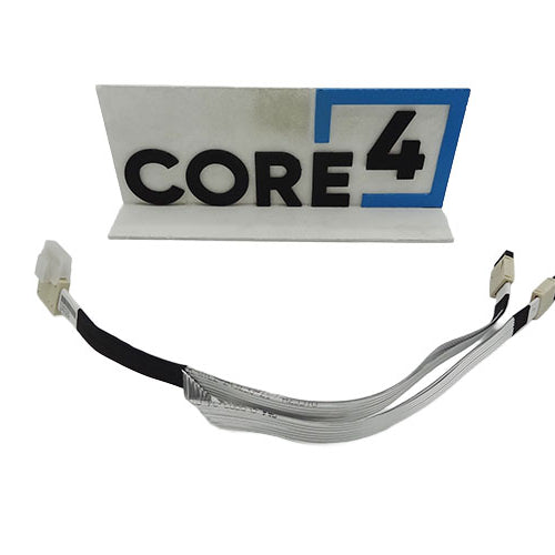 SUPERMICRO CBL-SAST-1231F-85 Slimline x8 (LE) to 2x Oculink x4 (STR),FFC,2030CM