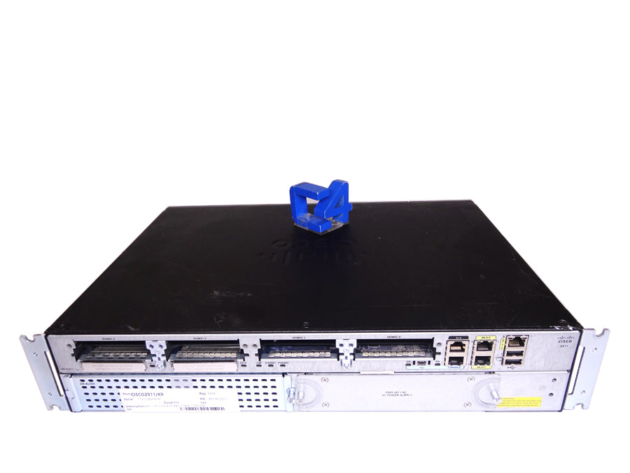 Cisco CISCO2911/K9 2911 Integrated Services Router - 4x HWIC, 2x CompactFlash (C