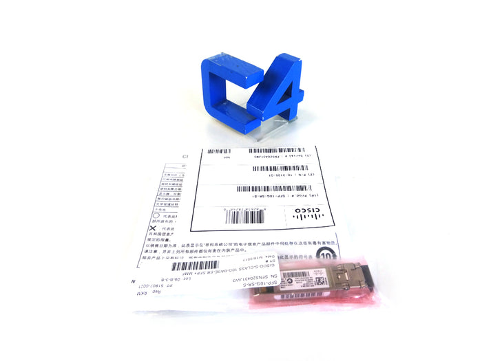 CISCO SFP-10G-SR-S S-CLASS 10G-BASE-SR SFP+ MMF *New Sealed*