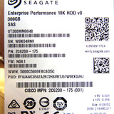 CISCO UCS-HD300G10K12G 300GB 12GB 10K SAS 2.5 HD