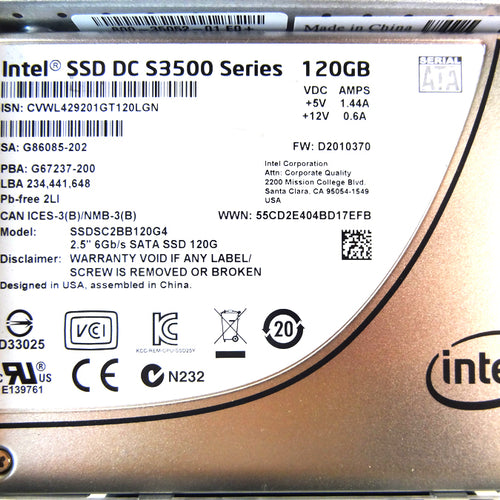 CISCO UCS-SD120G0KS2-EV 120GB 2.5 6G SATA SSD