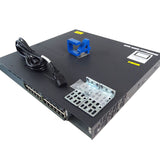 CISCO WS-C3560X-24T-L CISCO 24PT 10/1001000, LAN BASE MAN SWITCH