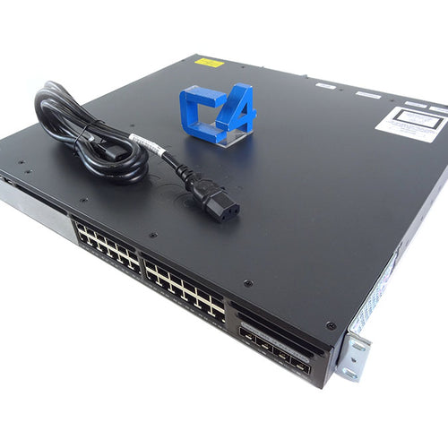 CISCO WS-C3650-24PD-L CAT3650 24-GE POE+ 2-10G SFP+ 640WN SWITCH