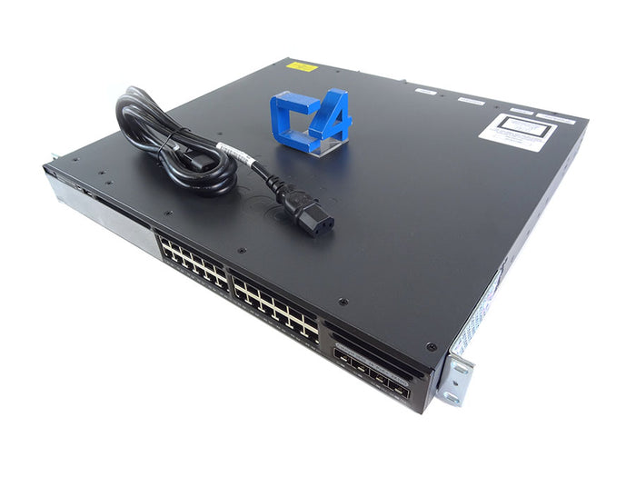 CISCO WS-C3650-24PD-L CAT3650 24-GE POE+ 2-10G SFP+ 640WN SWITCH