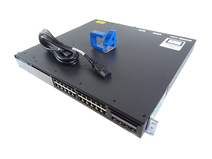 CISCO WS-C3650-24PD-L CAT3650 24-GE POE+ 2-10G SFP+ 640WN SWITCH
