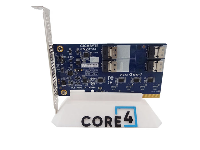 GIGABYTE CNV3134 4x NVME PCIE HBA FOR GIGABYTE R282