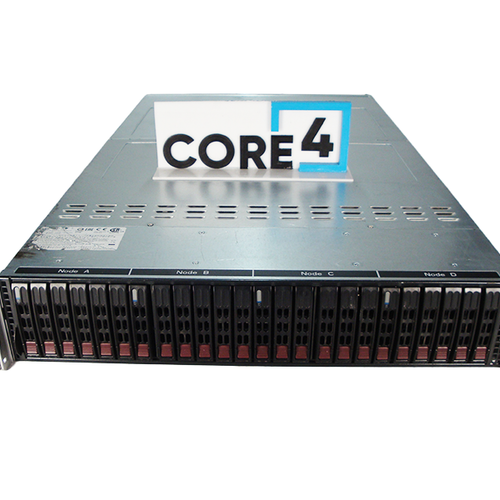 SUPERMICRO CSE-217 X11DPT 2U 4-NODE 24x2.5 X11DPT RACKMOUNT CHASSIS