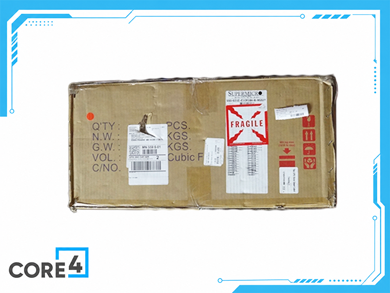 SUPERMICRO CSE-826 H13SSL-N 2U 12X3.5 w H13SSL-N SERVER