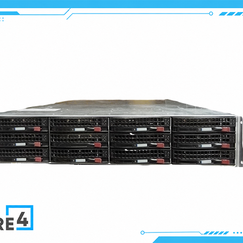 SUPERMICRO CSE-826BE1C4-R1K23LPB 2U 12BAY DUAL PSU RACKMOUNT CHASSIS