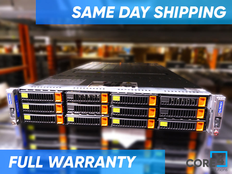 SUPERMICRO CSE-827 X11DPT-B-G7-N122 12x3.5" DUAL NODE NUTANIX SUPERMICRO SYSTEM