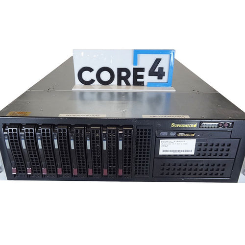 SUPERMICRO CSE-835 X10DRH 3U 8x 3.5 bay dual PSU with Dual E5-2600 v3v4 Motherboard