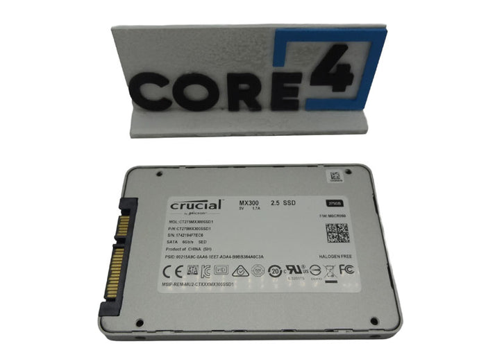 CRUCIAL CT275MX300SSD1 Crucial MX300 CT275MX300SSD1 275 GB SATA III 2.5 SSD