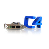 DELL C852G QLOGIC DUAL PORT 10GBE CARD