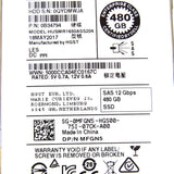 DELL MFGN5 480GB SAS 2.5 12GBPS SSD