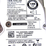 DELL W330K 146GB 15K 2.5 SAS 6GBPS HDD