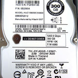 DELL YJ0GR 300GB 10K SAS 2.5in 6GBPS HARD DRIVE