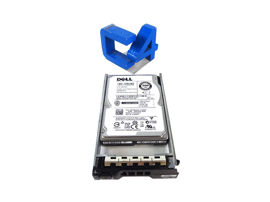 DELL YJ0GR 300GB 10K SAS 2.5in 6GBPS HARD DRIVE