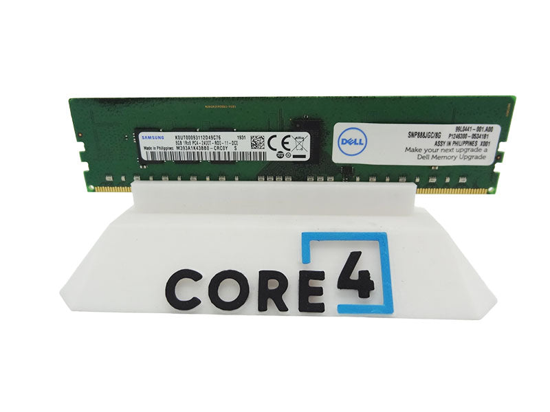 SAMSUNG M393A1K43BB0-CRC 8GB PC4-19200T-R DDR4-2400 1RX8 RDIMM MEMORY