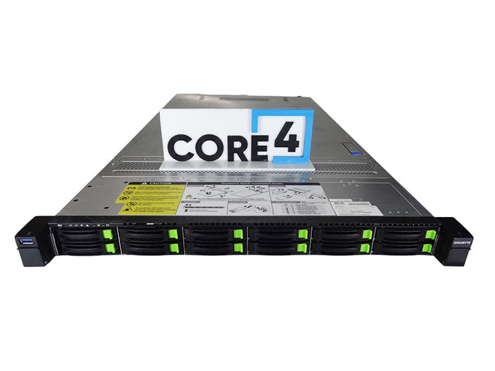 GIGABYTE R184-S92 1U 12x2.5 GEN5 NVME, 2x INTEL XEON 67006500 SERVER