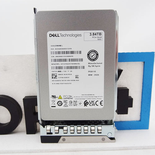 DELL 2V97V 3.84TB SSD NVME Gen4 2.5 RI U.2