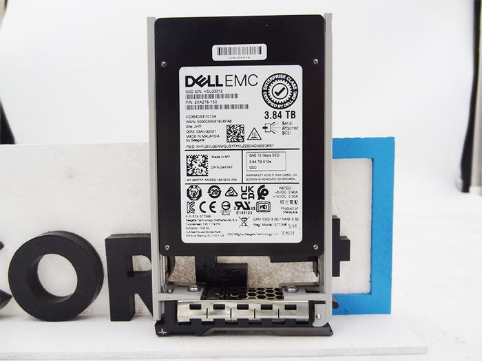DELL 4KPKF 3.84TB 12G SAS RI TLC SED 2.5 SSD