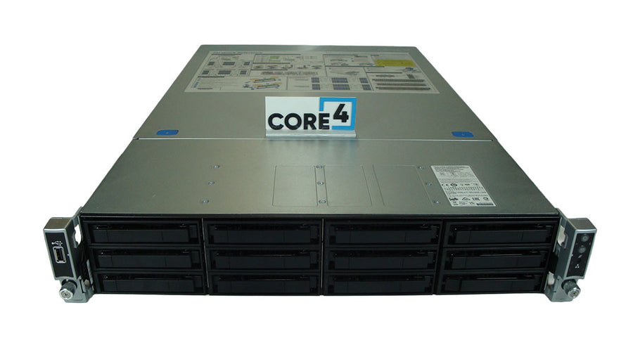 INTEL R2312WF0NPR 2U 12BAY 3.5 DUAL SCALABLE RACKMOUNT SERVER