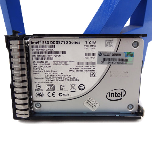 HP 805391-001 HP 1.2TB 6G SATA WI SSD