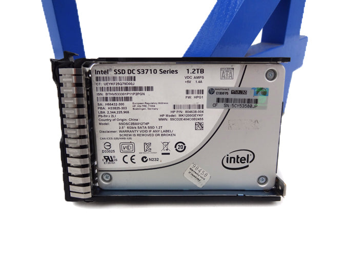 HP 805391-001 HP 1.2TB 6G SATA WI SSD