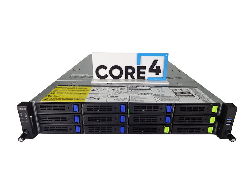 GIGABYTE R282-Z96 2U 12x3.5 SASSATANVME 2x EPYC 70027003 3x GPU SERVER