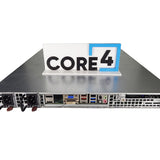 SUPERMICRO CSE-113 X11SCA-F 1U 8x 2.5 Single E-22002300 series server