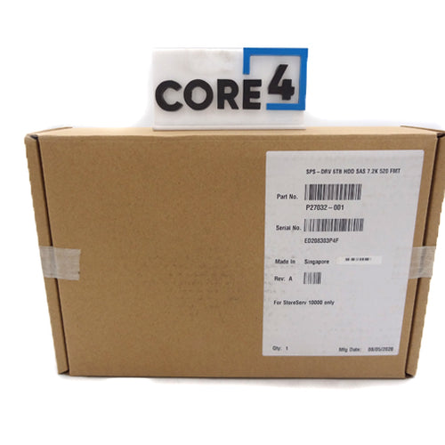 HP P27032-001 HP DRV 6TB HDD SAS 7.2K LFF SS10K SG
