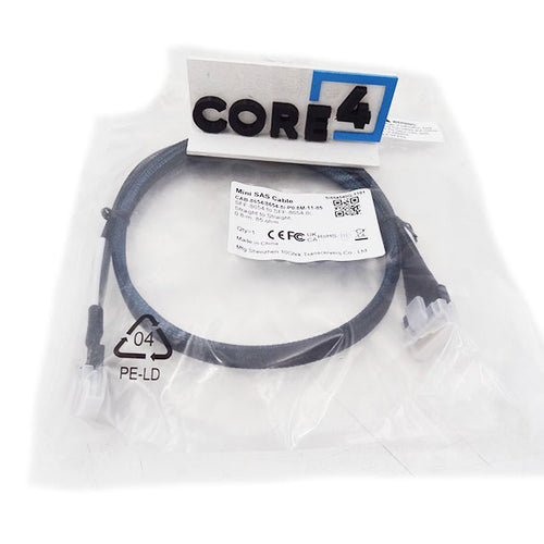 MISC SFF-8654 STR TO STR 8I 10GTEK SlimSAS 24G SFF-8654 TO SFF-8654 8i Cable - STR - STR