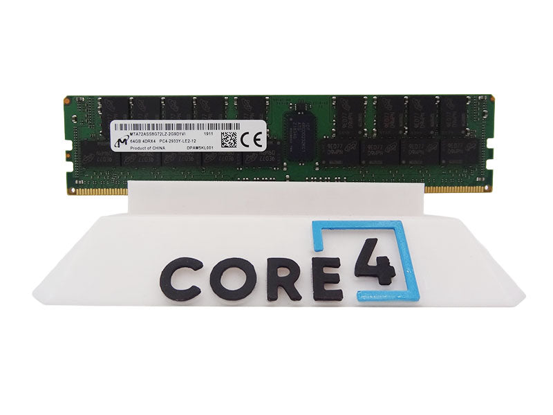MICRON MTA72ASS8G72LZ-2G6 64GB PC4-21300VL DDR4-2666 4RX4 ECC LRDIMM
