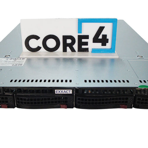 SUPERMICRO 511E-WR 1U 4x3.5 SATA 1x INTEL XEON GEN45 SERVER
