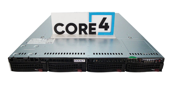 SUPERMICRO 511E-WR 1U 4x3.5 SATA 1x INTEL XEON GEN45 SERVER