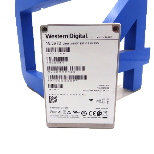 WD WUSTR1515ASS201 15.36TB SAS 12GBPS 2.5 DC SS530 SSD