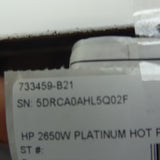 HP 733830-001 2650 WATT PLATINUM HOT PLUG POWER SUPPLY FOR BLADESYSTEM C7000 ENCLOSURE