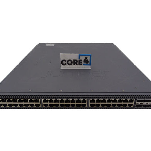 JUNIPER QFX5100-48T-AFI JUNIPER QFX5100 1U 48-PORT 10GBASE-T & 6X40GB QSFP+ LAYER-3