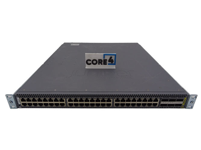 JUNIPER QFX5100-48T-AFI JUNIPER QFX5100 1U 48-PORT 10GBASE-T & 6X40GB QSFP+ LAYER-3
