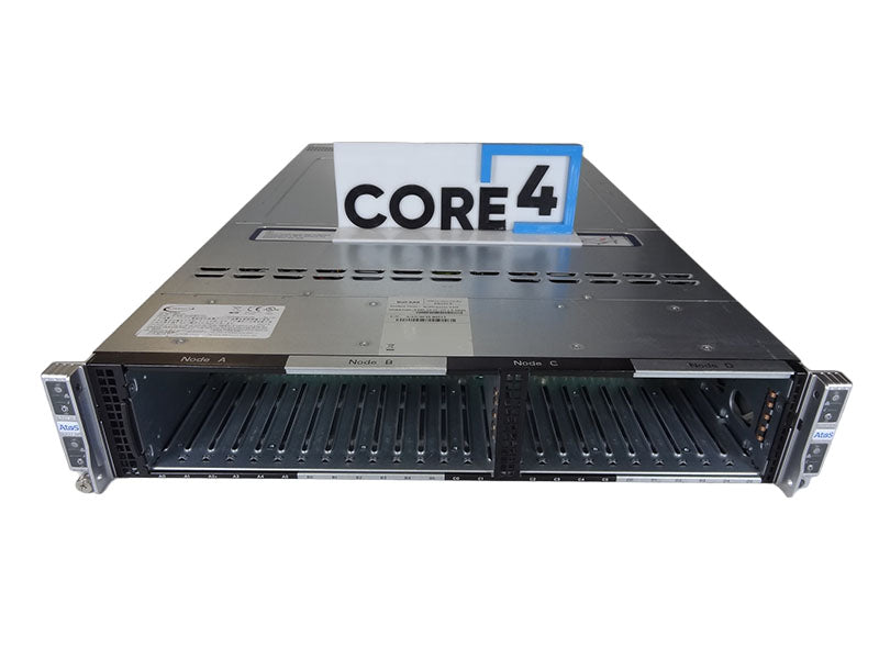 SUPERMICRO AS-2123BT-HTR 4-NODE EPYC 70017002 SERIES RACKMOUNT SYSTEM