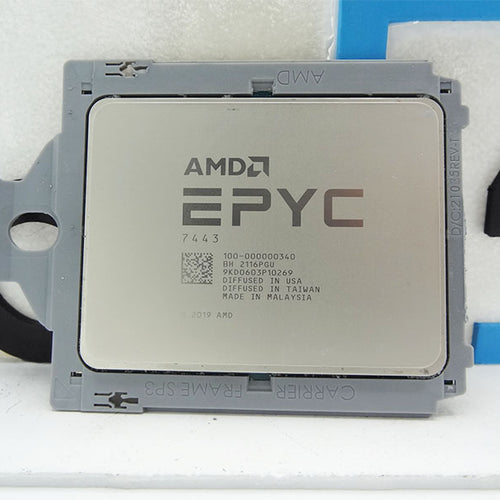 AMD 100-000000340 EPYC 7443 24C 2.85Ghz 200W CPU