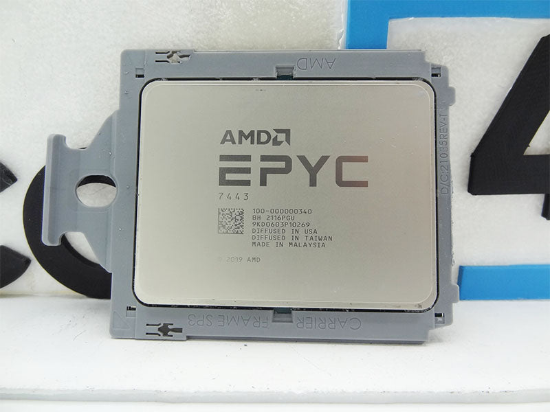 AMD 100-000000340 EPYC 7443 24C 2.85Ghz 200W CPU