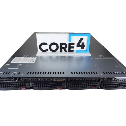 SUPERMICRO SYS-510T-WTR 1U 4X3.5 SINGLE XEON E-2300 SERVER