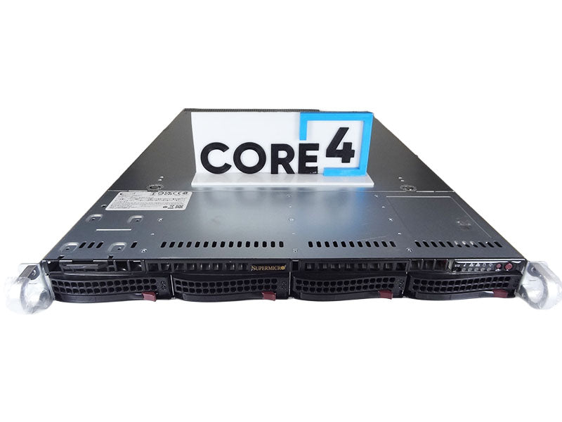 SUPERMICRO SYS-510T-WTR 1U 4X3.5 SINGLE XEON E-2300 SERVER