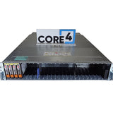 EMC UNITY-300 1.2TB Unity 300 - Hybrid SAN 4x D3-2S10-1200 Unlocked WLI