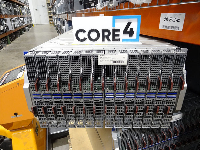 SUPERMICRO M628-22 28x MBI-6118G-T41X + 1x MBM-GEM-001 MICROBLADE SYSTEM