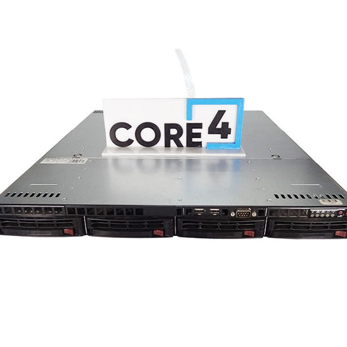 SUPERMICRO CSE-813M X10SLL 4x3.5 DUAL PSU X10SLL RACKMOUNT SERVER
