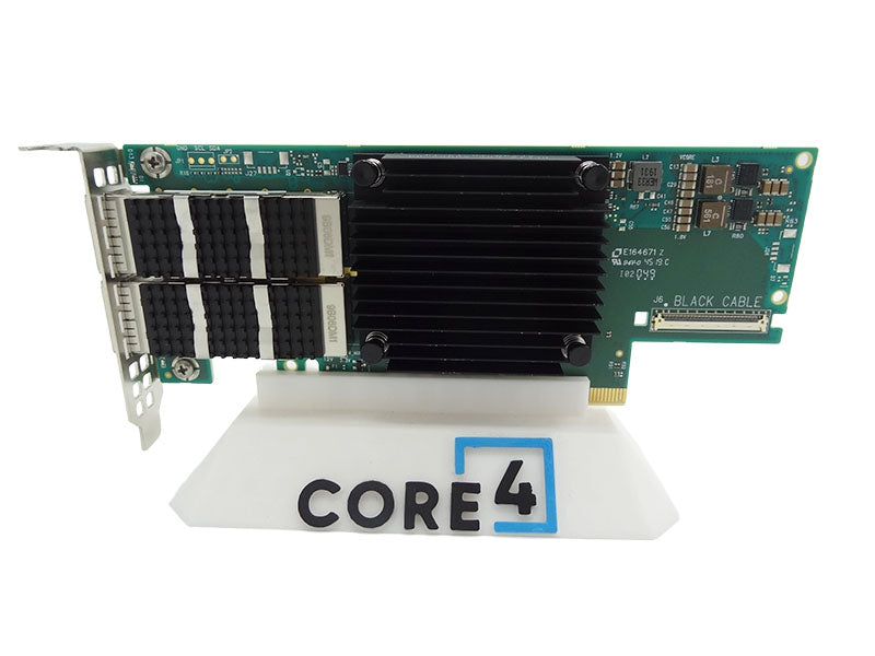 MELLANOX MCX653106A-ECAT MELLANOX ConnectX-6 VPI Adapter Card Dual Port HDR200GbE