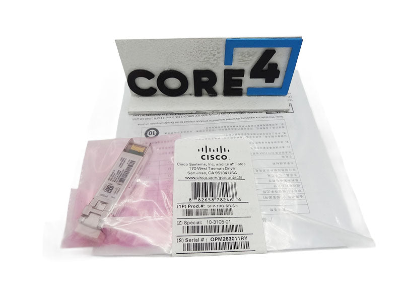 CISCO SFP-10G-SR 10GBASE-SR SFP MOD